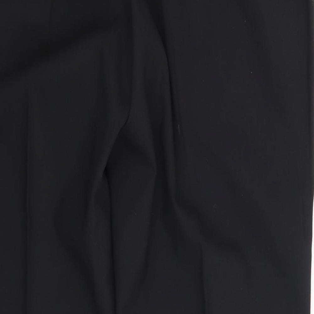 Burton Mens Black Trousers Size 34 in L30 in