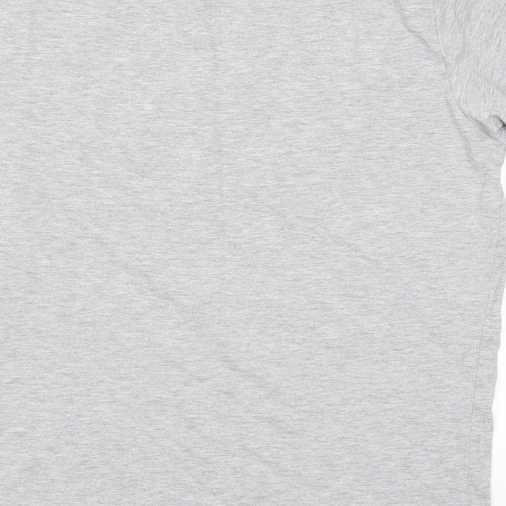 Gogglebox Womens Grey Basic T-Shirt Size 12 - Gogglebox