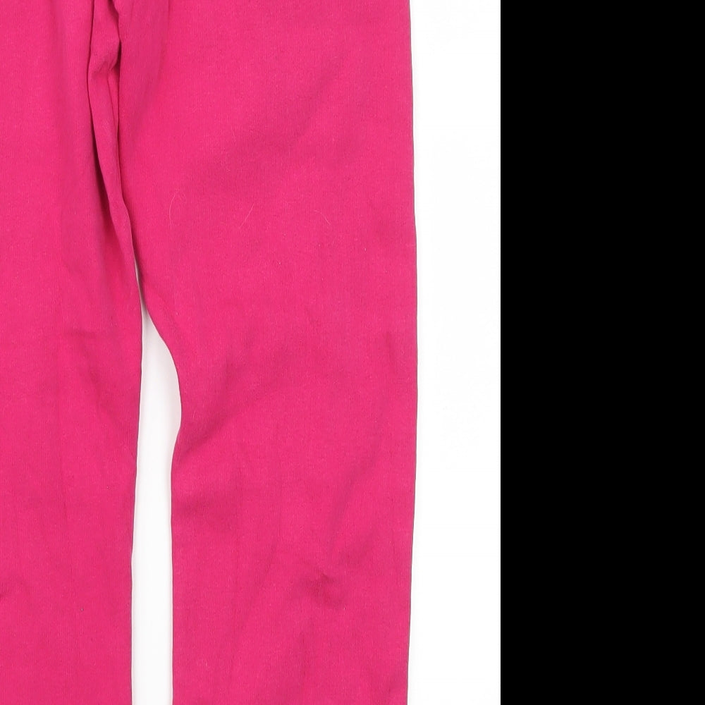 George Girls Pink Sweatpants Trousers Size 9-10 Years
