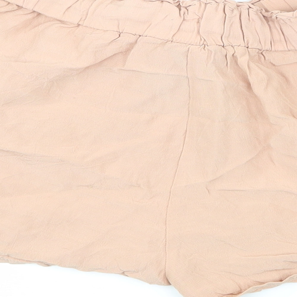 H&M Womens Pink Hot Pants Shorts Size 6