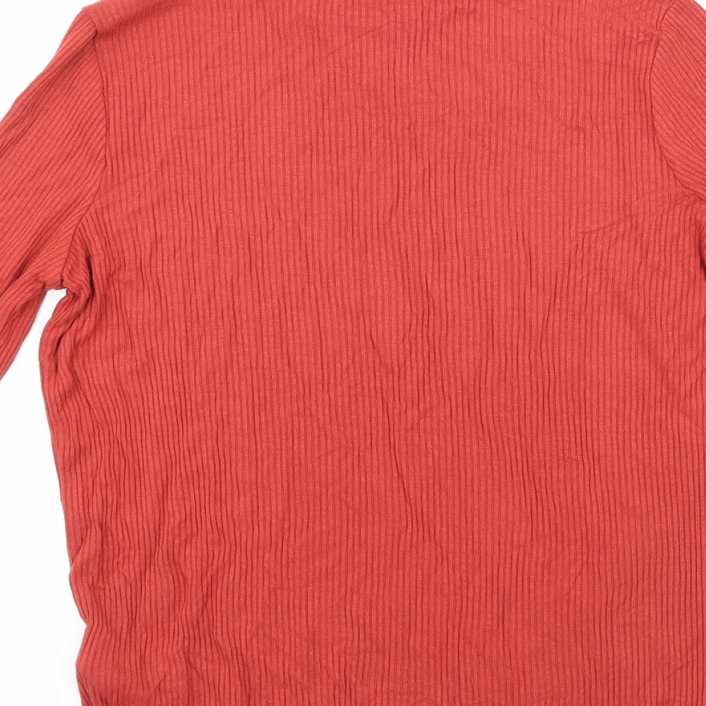 Limited Womens Red Basic T-Shirt Size 12