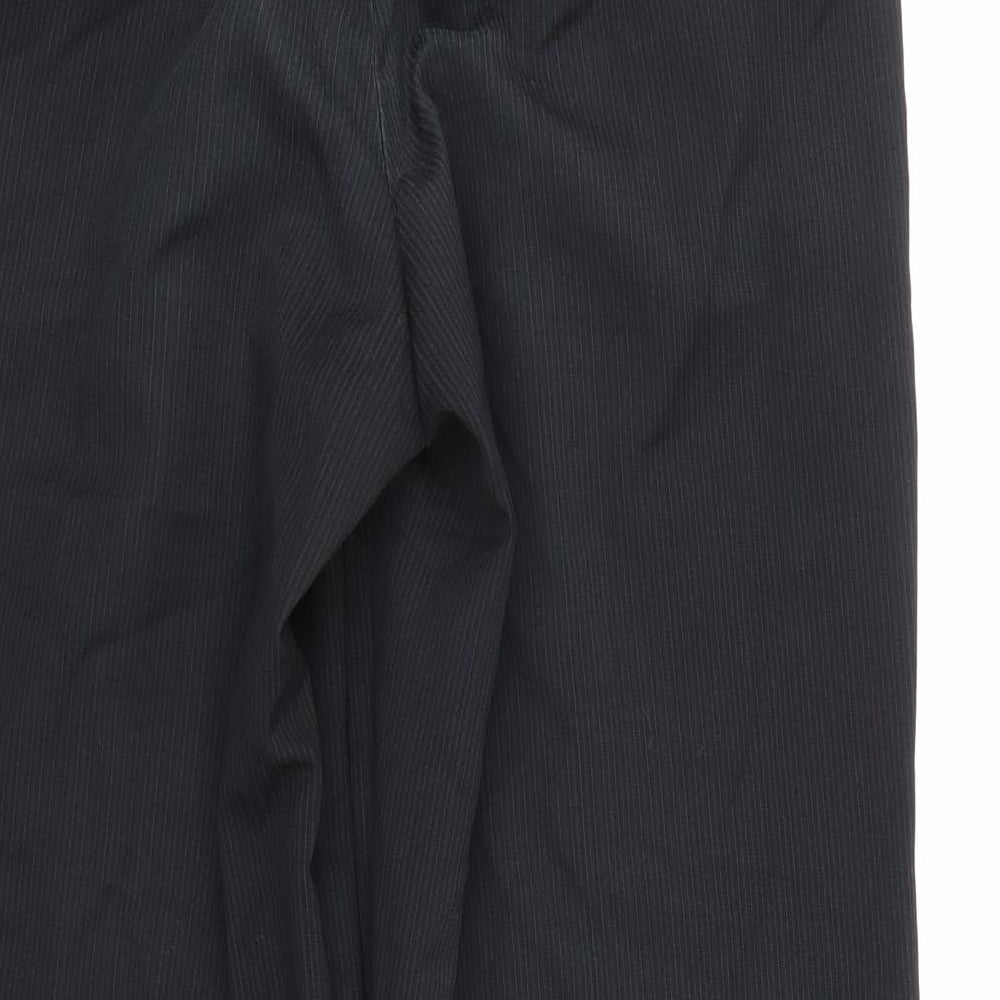 NEXT Mens Blue Striped Trousers Size 30 in L27 in