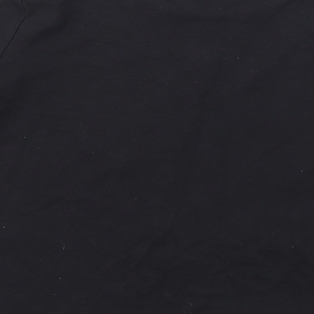 George Girls Black Basic T-Shirt Size 9-10 Years