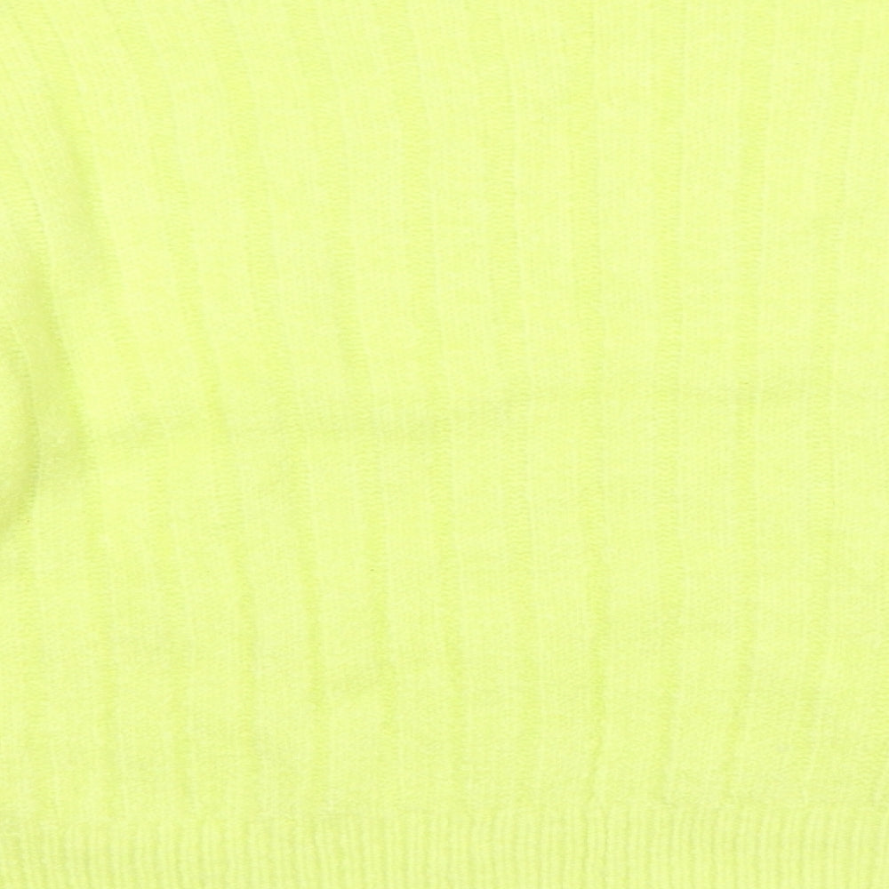 F&F Womens Yellow Pullover Jumper Size 12