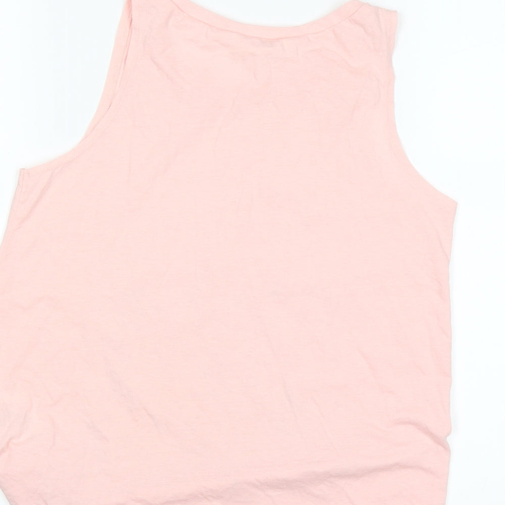 H&M Girls Pink Basic Tank Size 11 Years