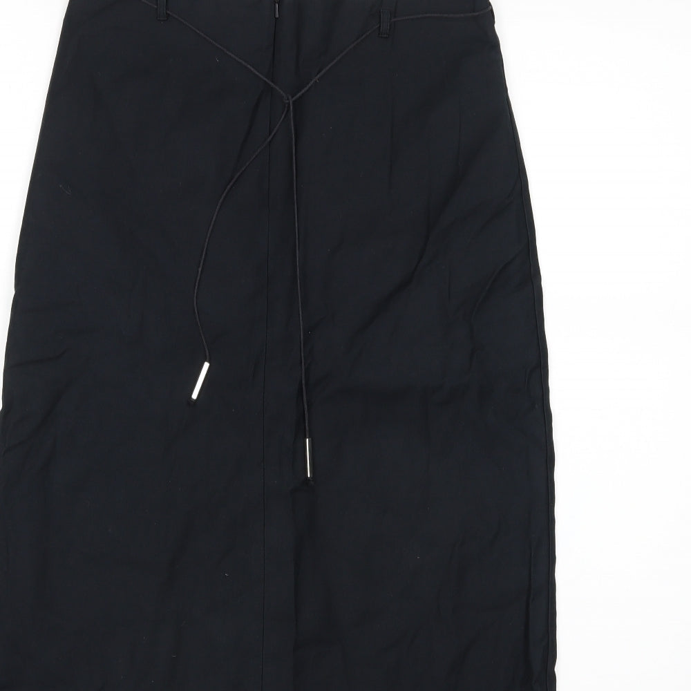 Warehouse Womens Black Straight & Pencil Skirt Size 10