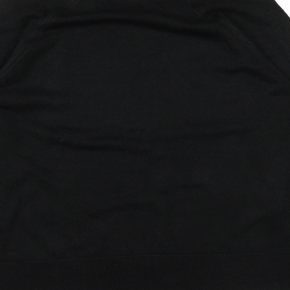 Avenue Mens Black T-Shirt Size 20