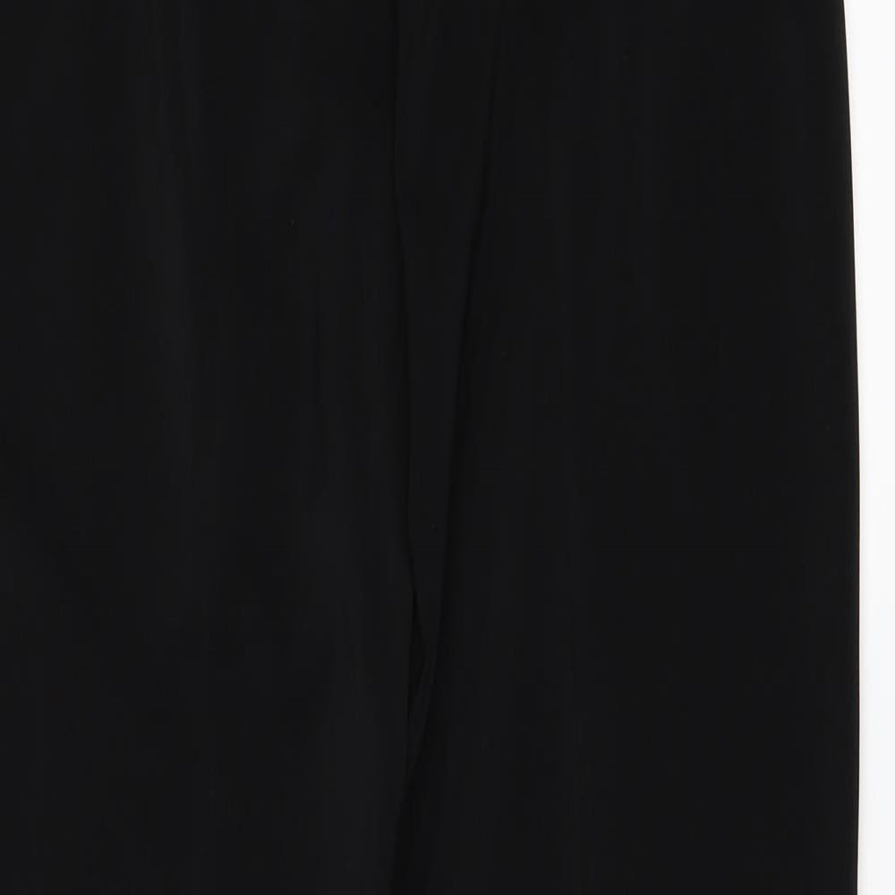 Apart Womens Black Trousers Size 12 L29 in