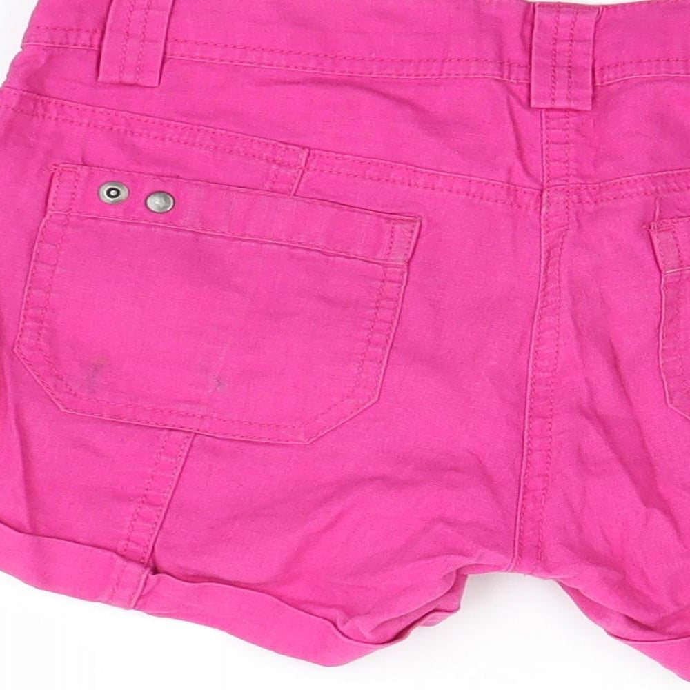 Cherokee Girls Pink Chino Shorts Size 10 Years