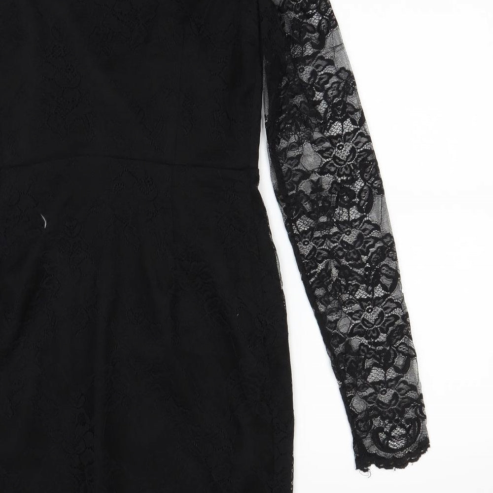 New Look Womens Black Bodycon Size 10