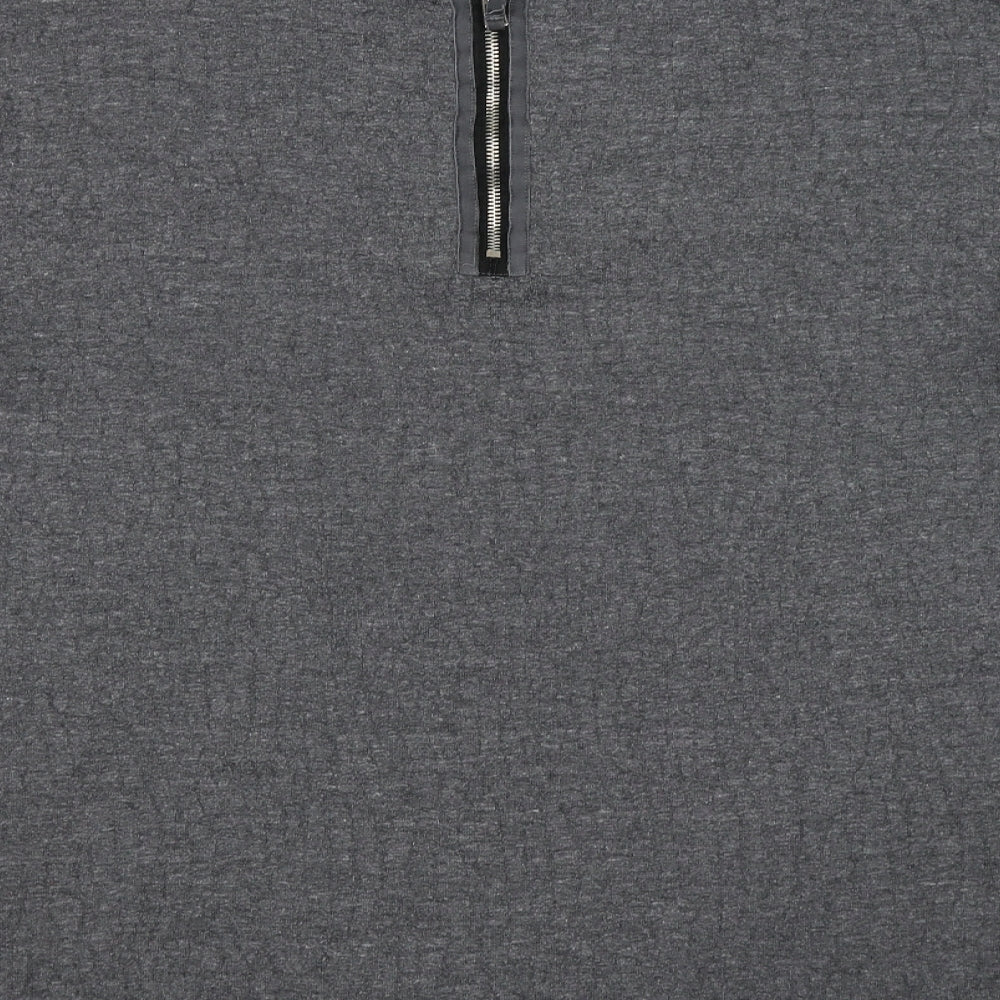 Topshop Womens Grey Knit Pullover Jumper Size 14
