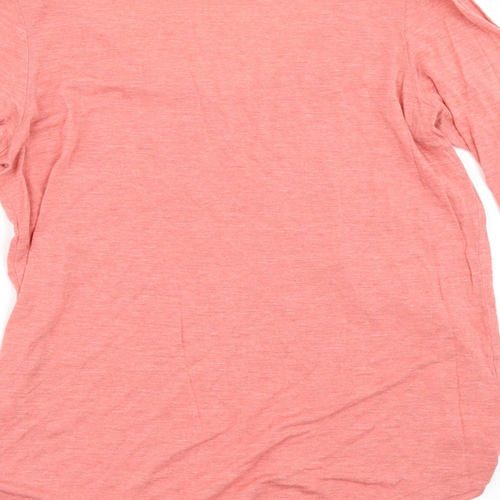 NEXT Womens Orange Basic T-Shirt Size 8