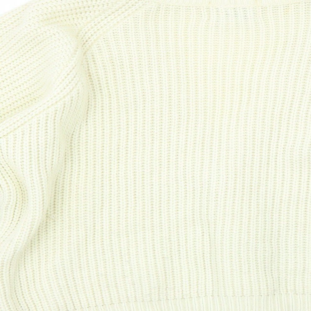Concept Womens Yellow Cardigan Jumper Size M