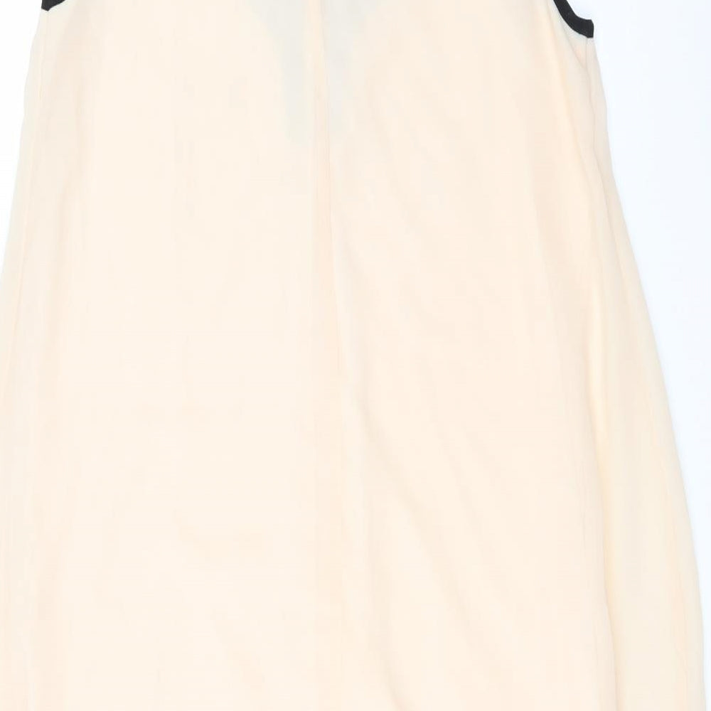 Julien Macdonald Womens Pink Trapeze & Swing Size 10 - Dipped hem