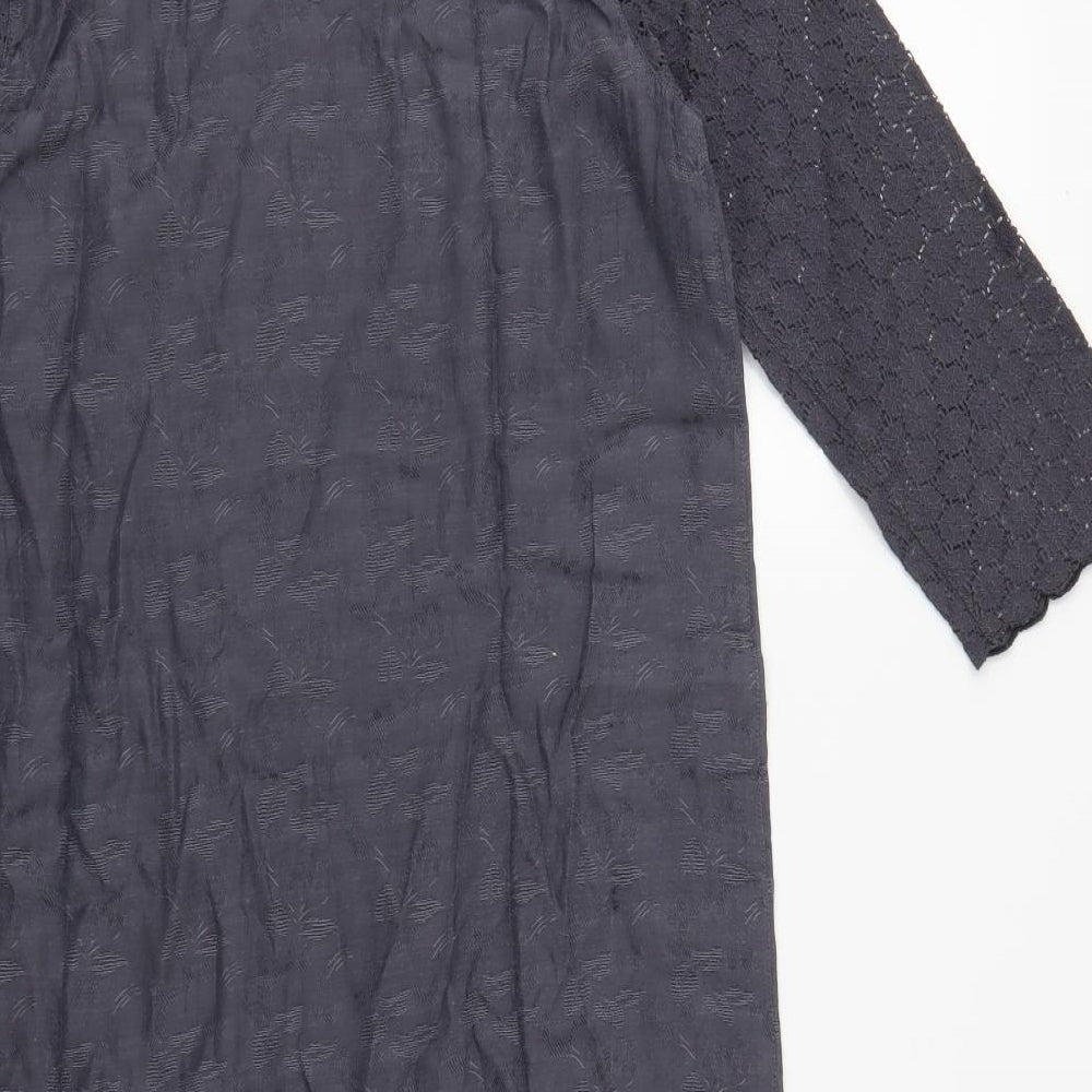 Preworn Womens Grey Shift Size 10