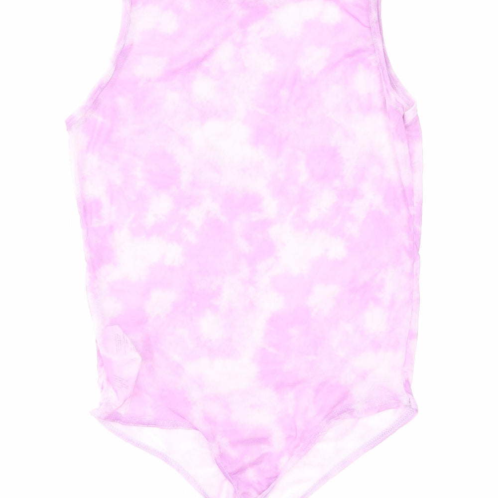 Missguided Womens Purple Basic Tank Size 14
