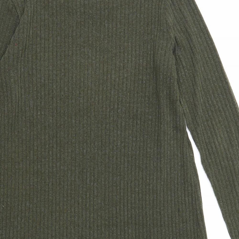 FOREVER 21 Womens Green Pullover Jumper Size L