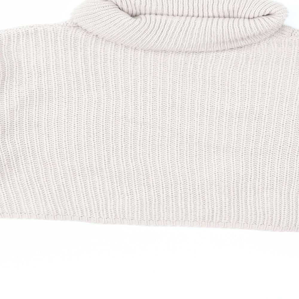 Missguided Womens Pink Knit Pullover Jumper Size S