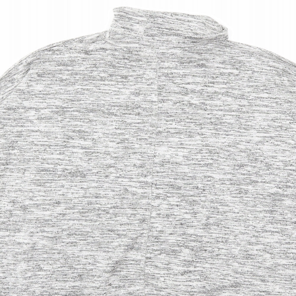 yesorno Womens Grey Knit Pullover Jumper Size M