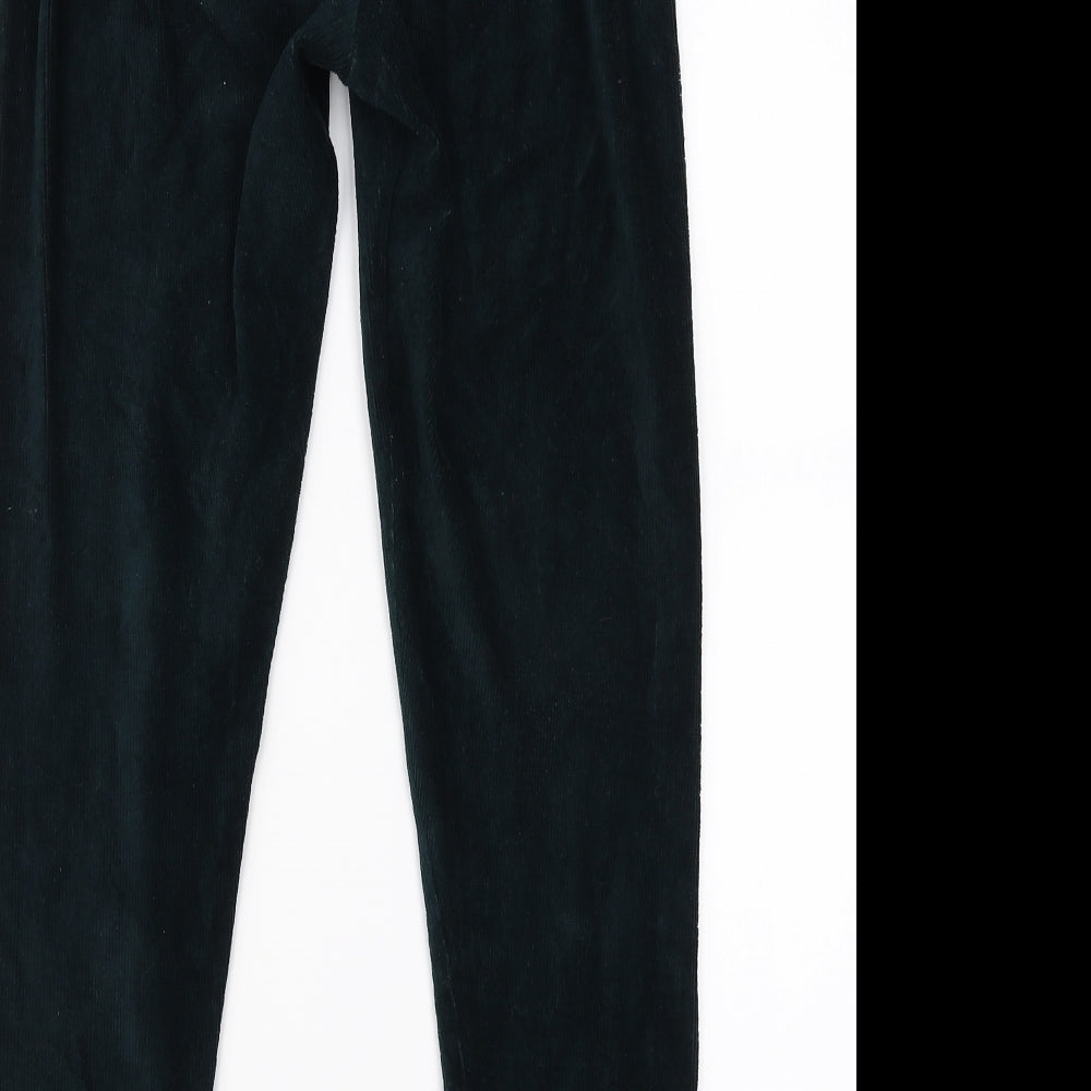 Marks and Spencer Womens Green Trousers Size 14 L27 in