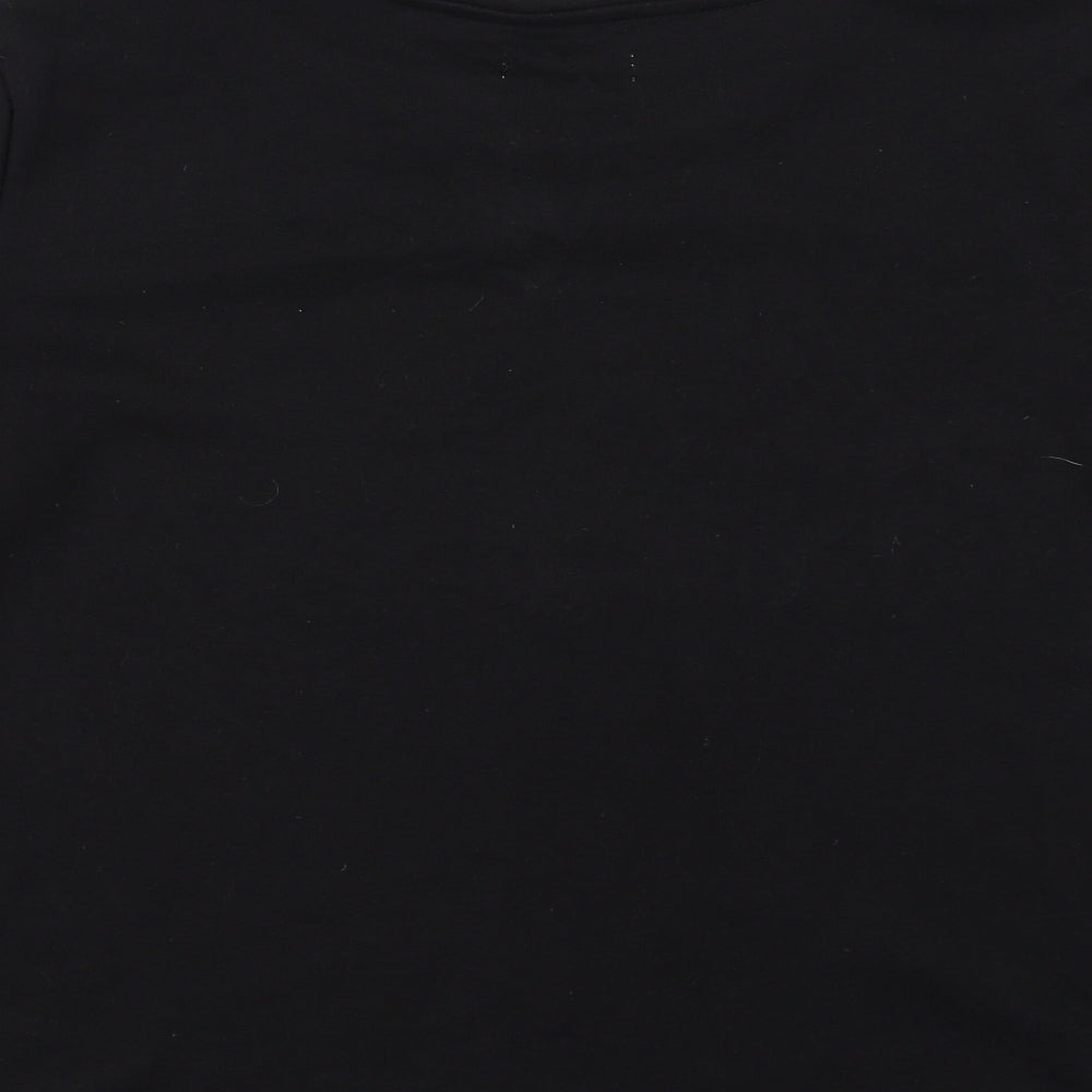 Papaya Womens Black Pullover Jumper Size M