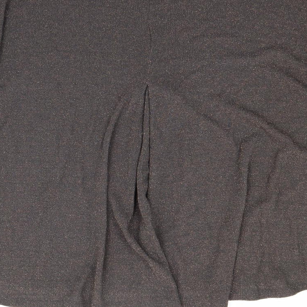 NEXT Womens Brown Basic Blouse Size 8