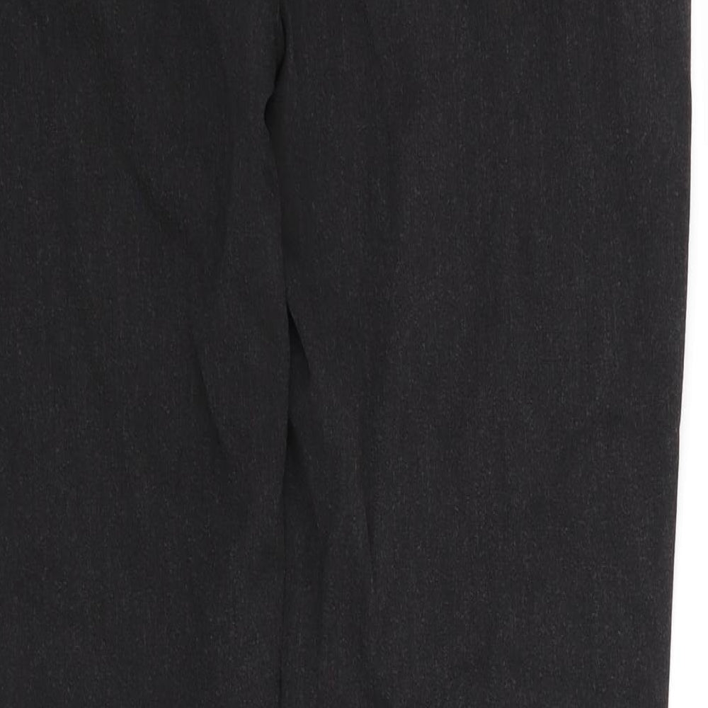 Per Una Womens Grey Trousers Size 8 L30 in