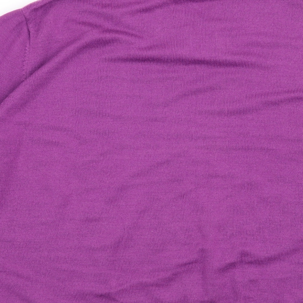 Rowlands Womens Purple Pullover Jumper Size M