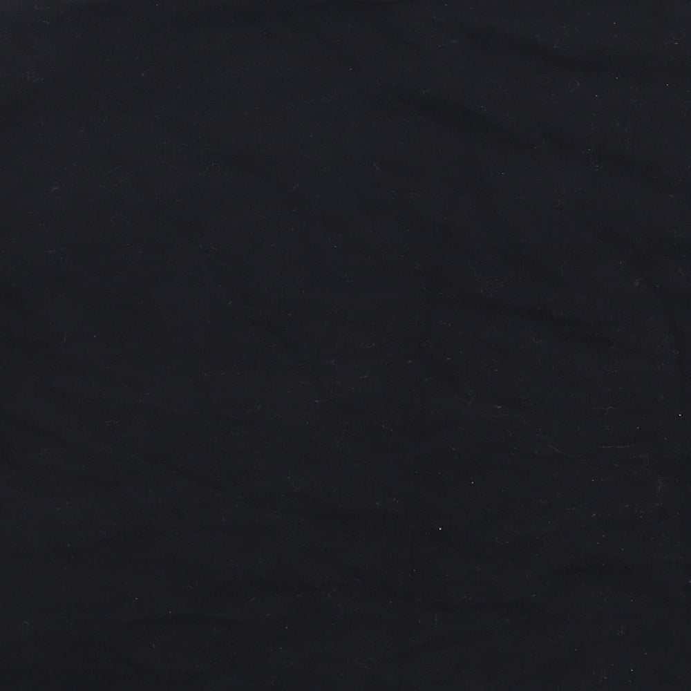Bershka Womens Black Pullover Sweatshirt Size XS