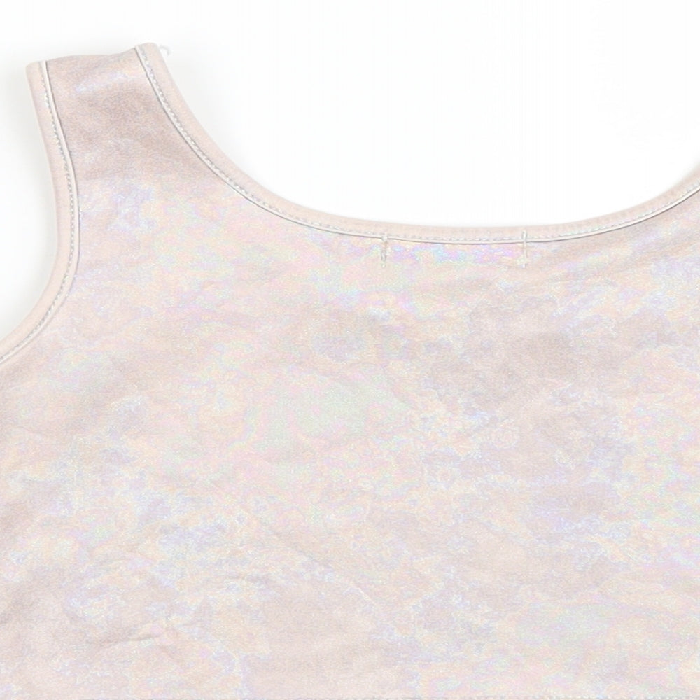 Pretty little thing Womens Purple Basic Tank Size 4