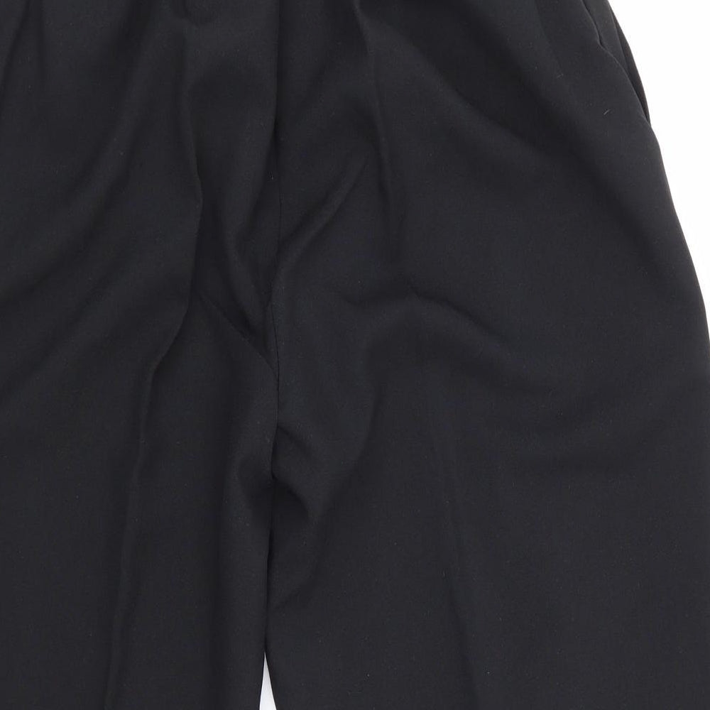 Preworn Womens Black Trousers Size 16