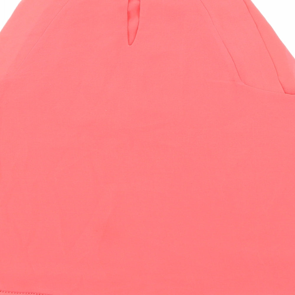 Zara Womens Pink Basic Tank Size M