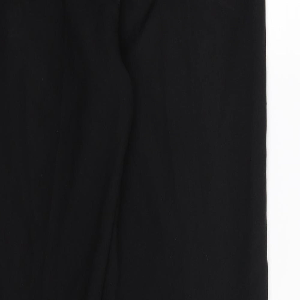 George Womens Black Trousers Size 8 L27 in