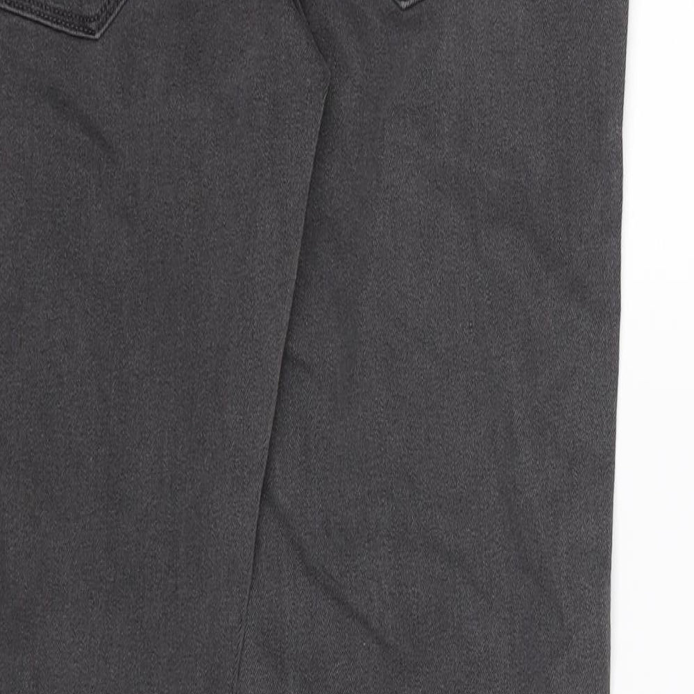 H&M Womens Grey Denim Skinny Jeans Size 30 in L30 in