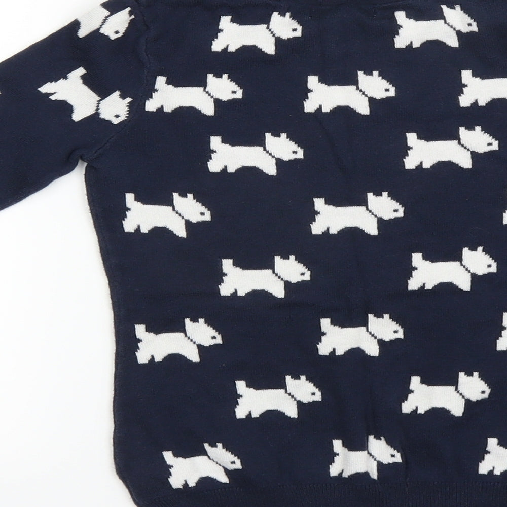 Blue Zoo Boys Pullover Jumper Size 5-6 Years - Dogs