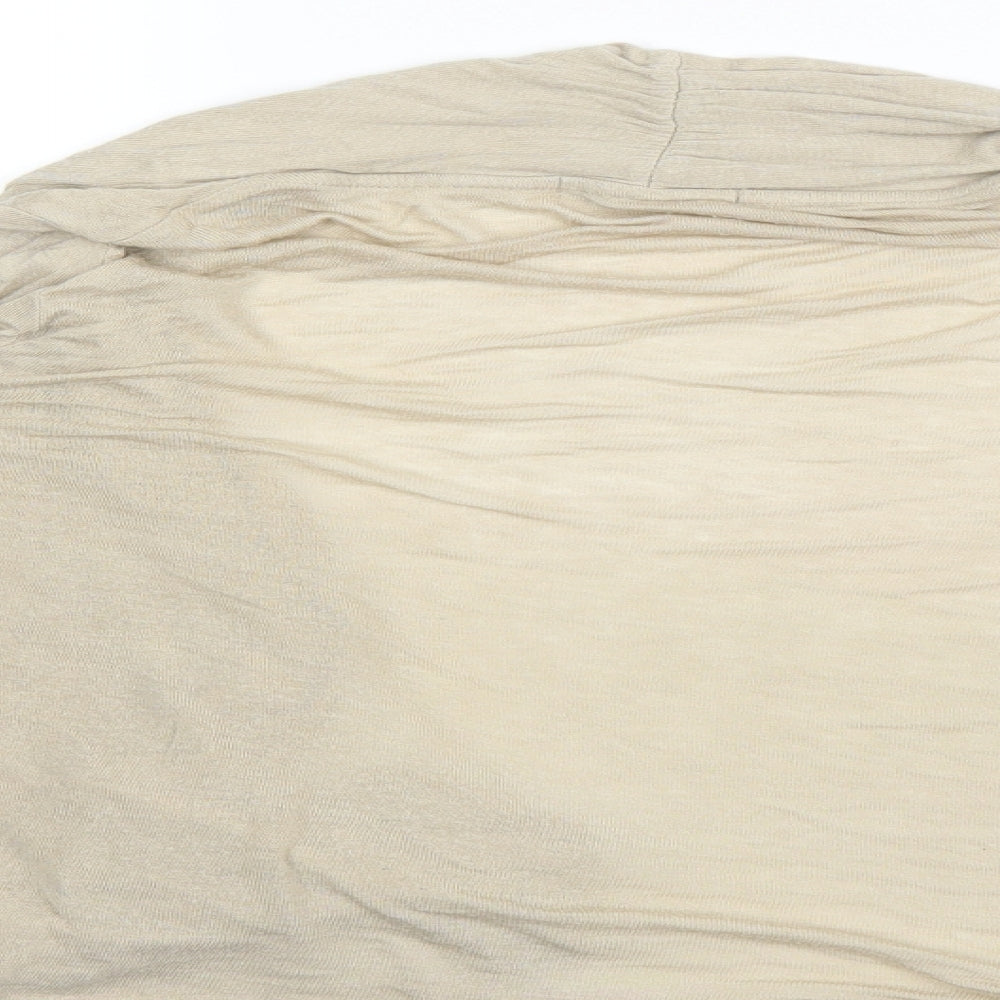 Shana Womens Beige Cardigan Jumper Size 10