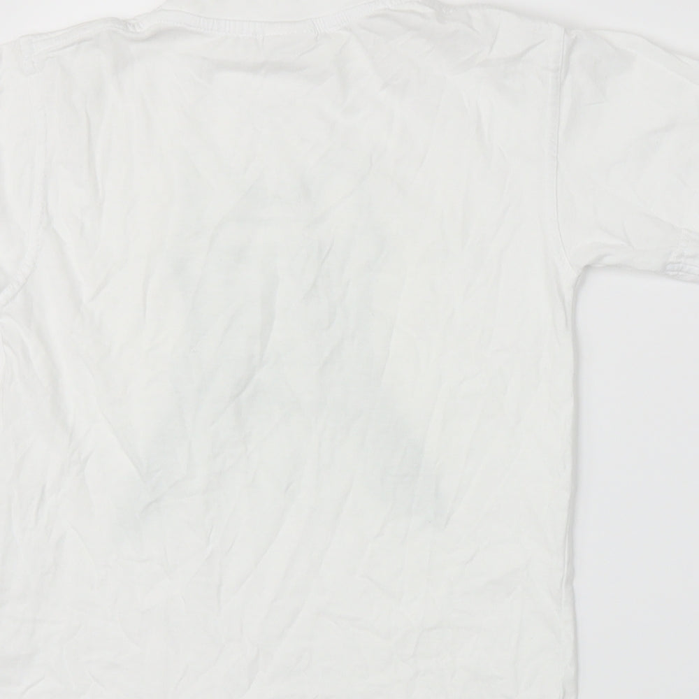 Griassdi' Womens White Basic T-Shirt Size M