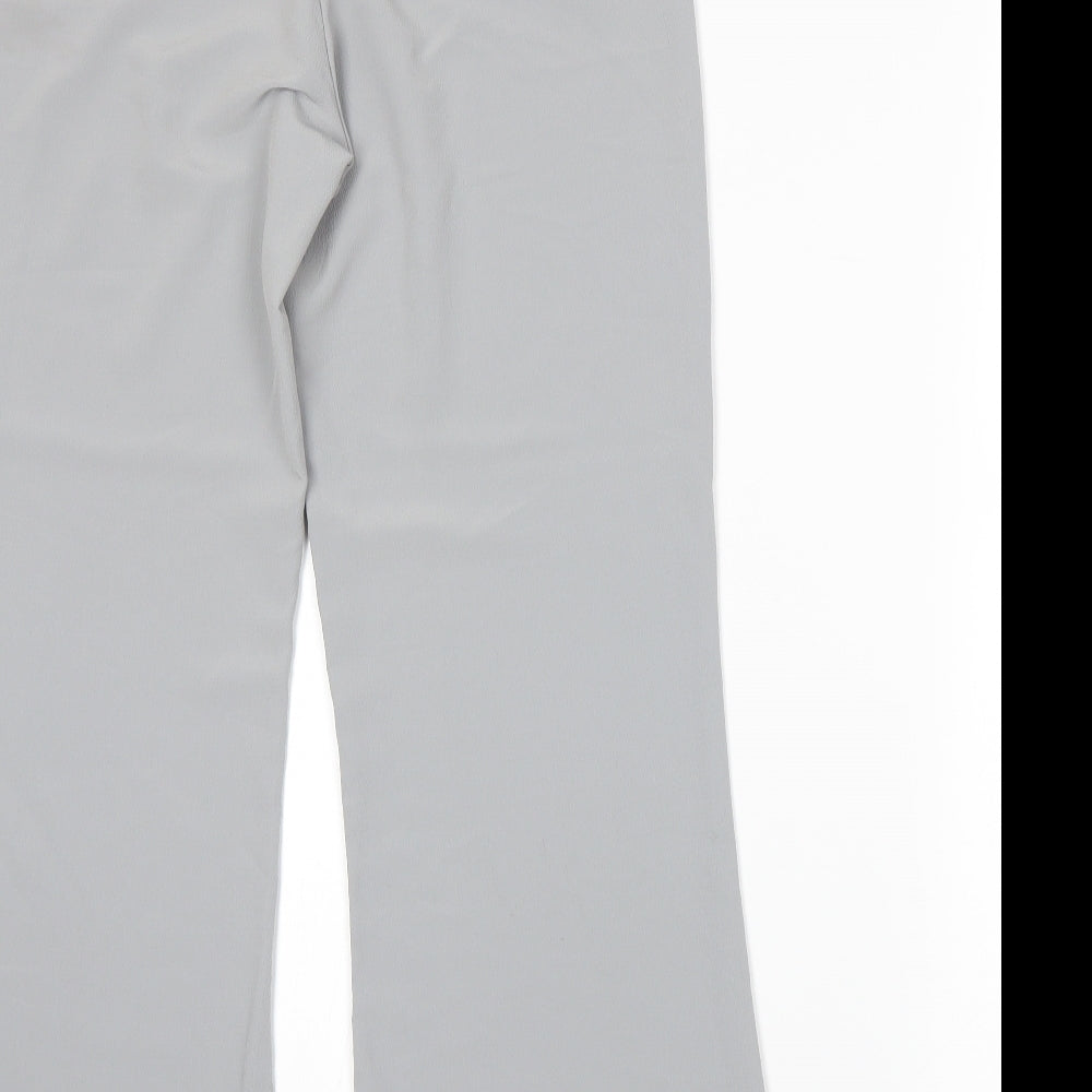 Misspap Womens Grey Trousers Size 6 L29 in
