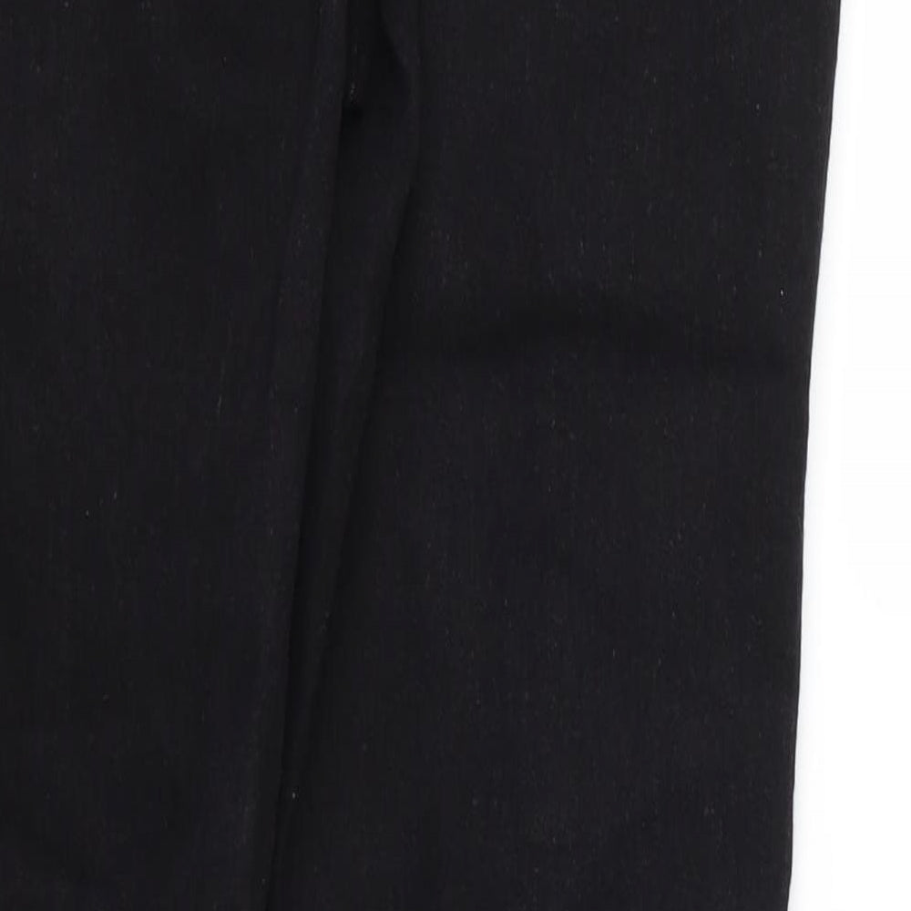 Studio Womens Black Denim Skinny Jeans Size 10 L28 in