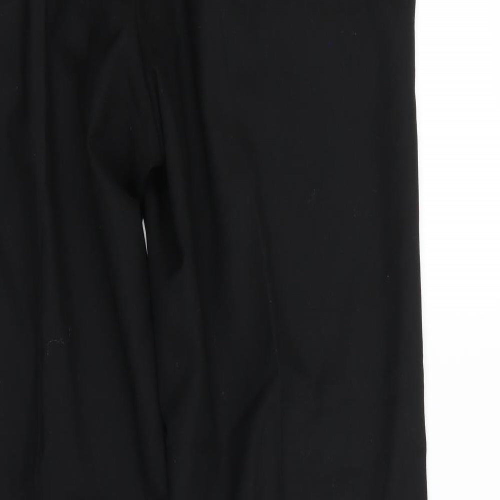 Marks & Spencer Womens Black Dress Pants Trousers Size 36 in L28 in
