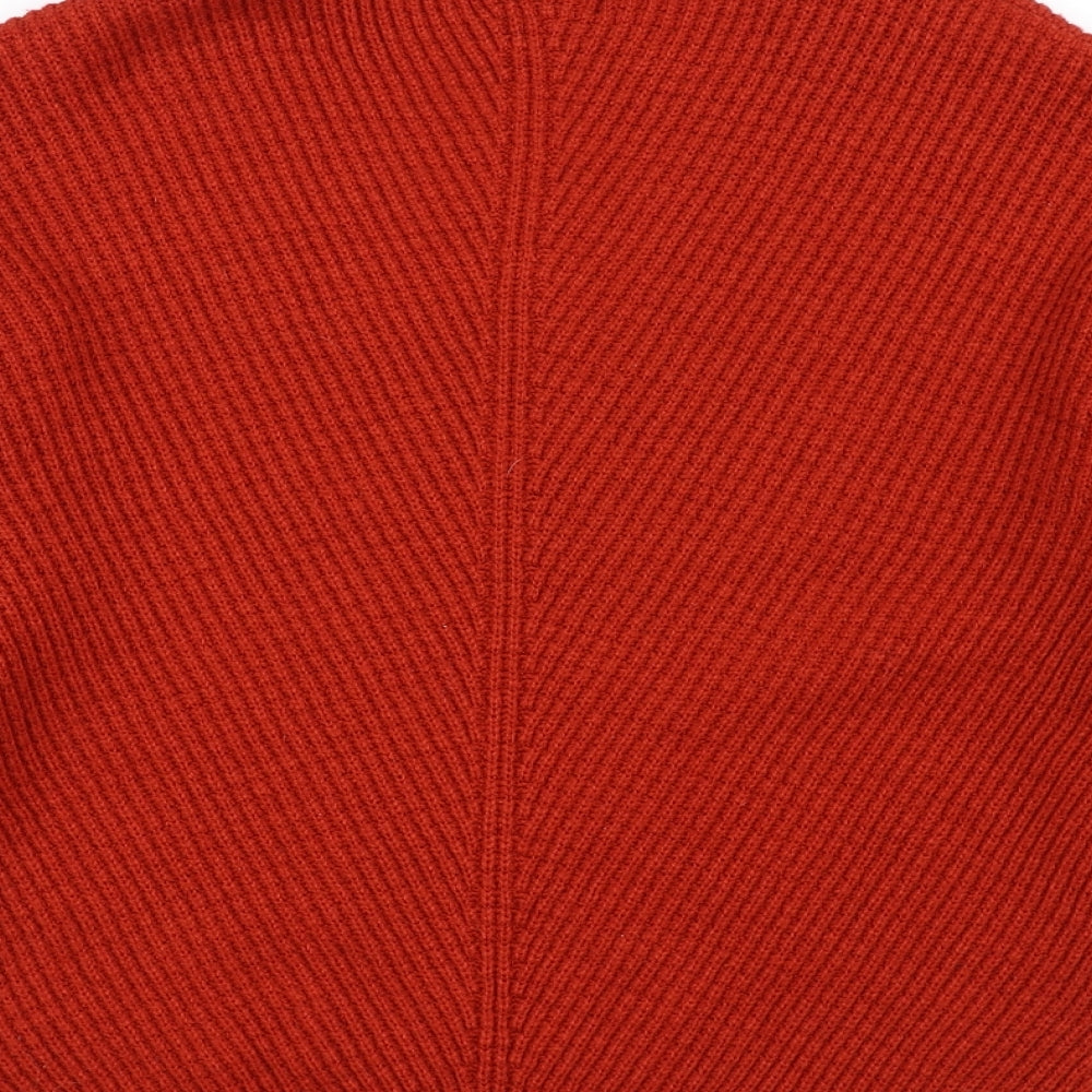 Primark Womens Red Pullover Jumper Size S