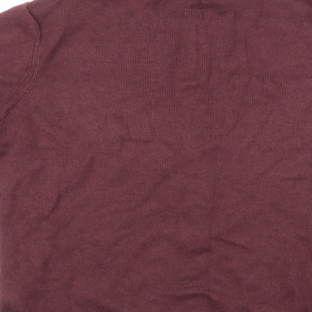 H&M Womens Purple Pullover Jumper Size 12