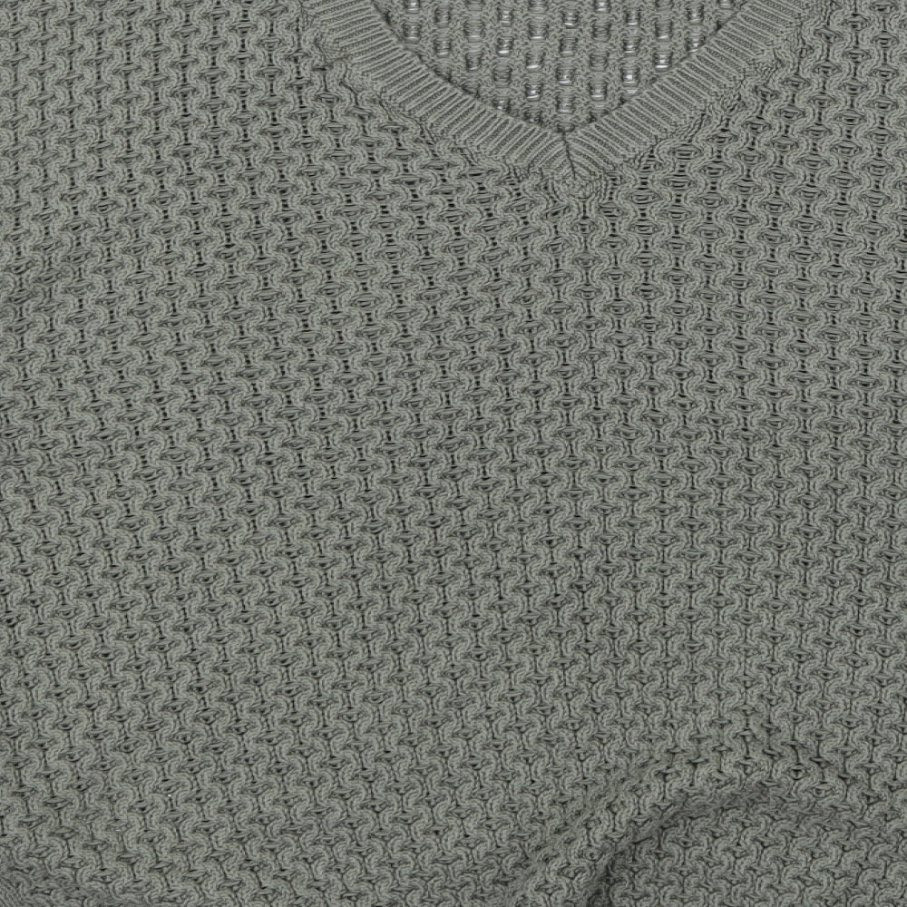 Primark Womens Green Knit Pullover Jumper Size 10