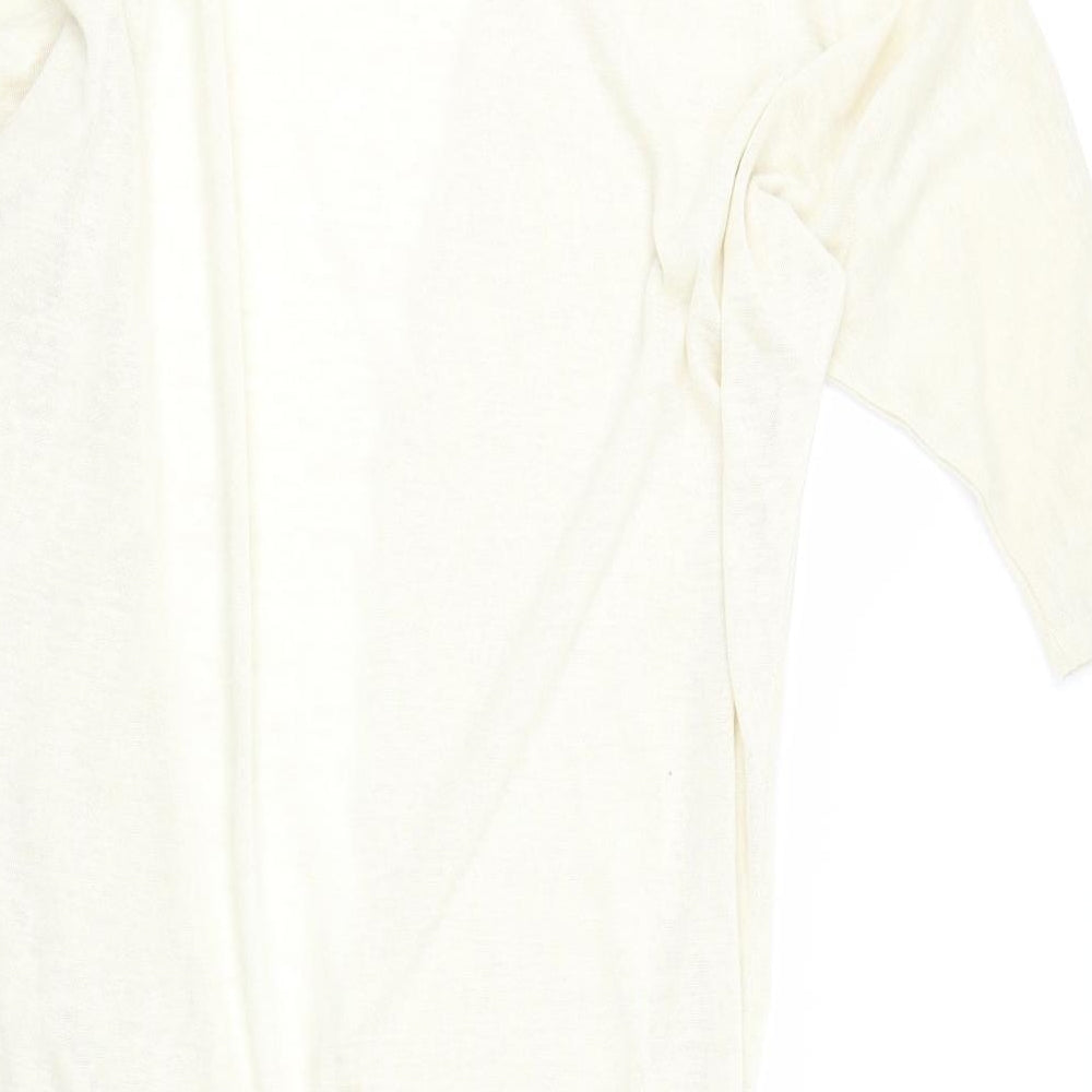 Be you Womens Ivory Cardigan Jumper Size M