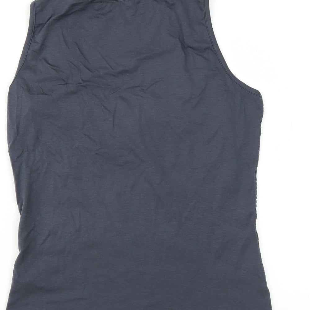 Myrine & Me Womens Grey Basic Tank Size M
