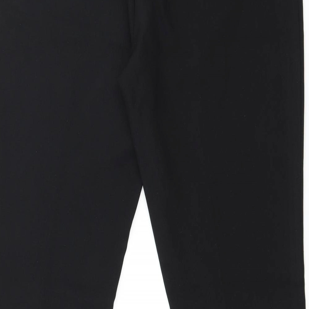 Atmosphere Womens Black Trousers Size 14 L29 in