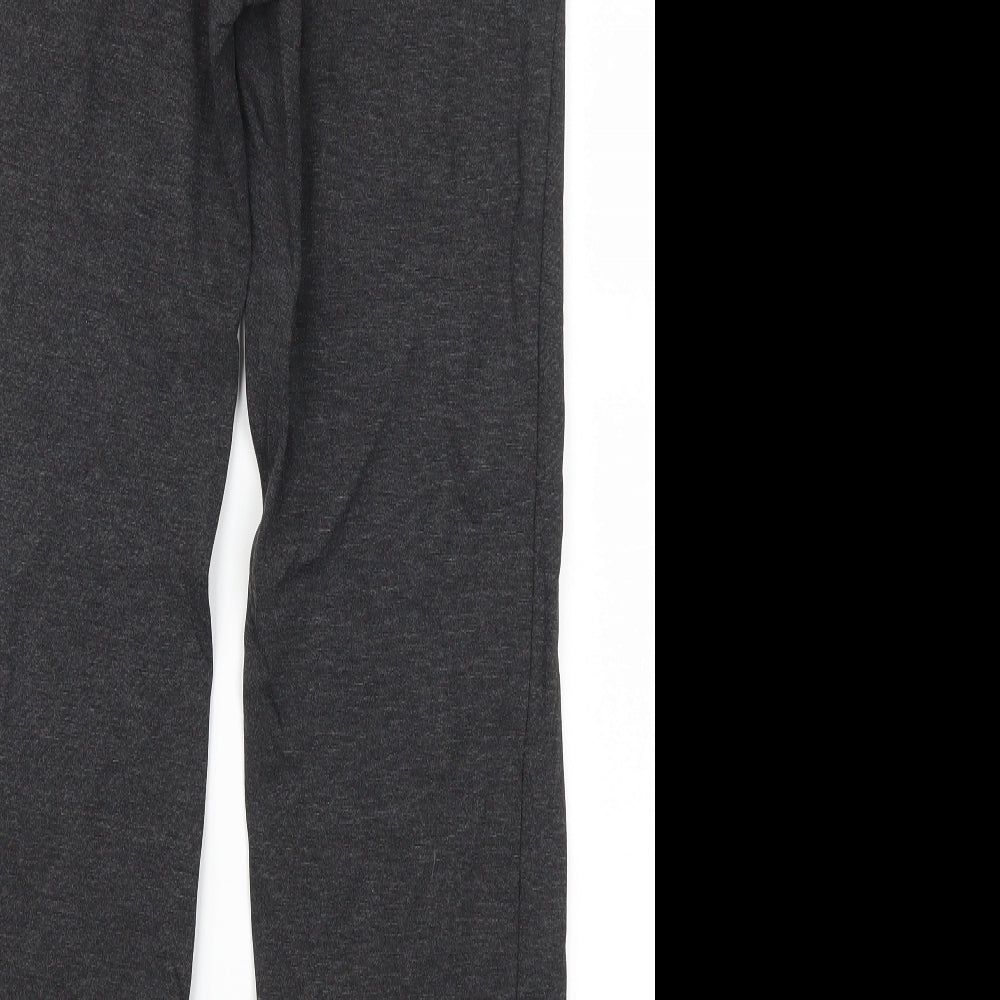 Marks and Spencer Womens Grey Trousers Size 10 L29 in