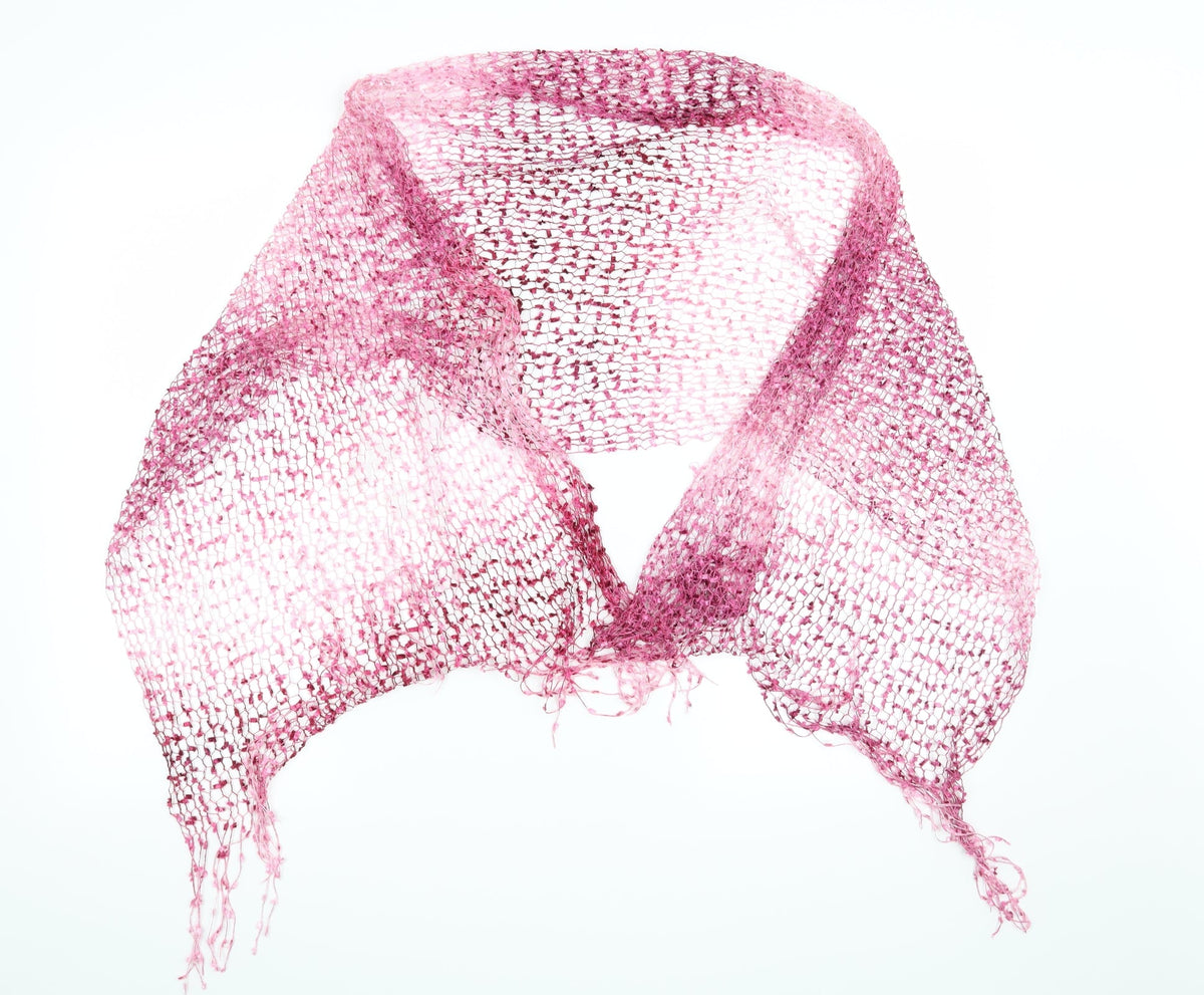 Preworn Womens Pink Shawl/Wrap