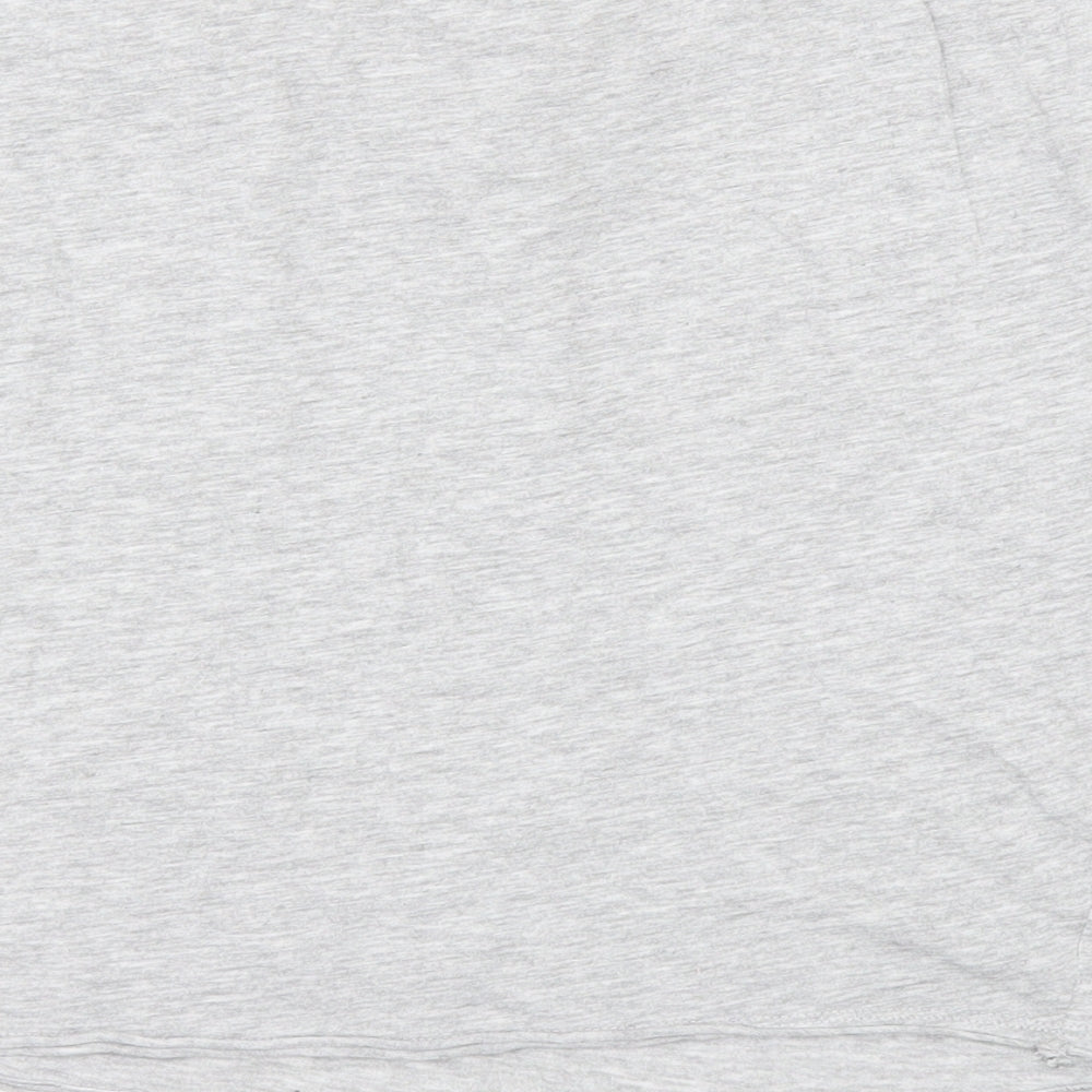 New Look Girls Grey Cropped T-Shirt Size 12-13 Years