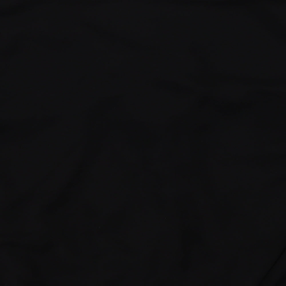 Select Womens Black Basic T-Shirt Size 10